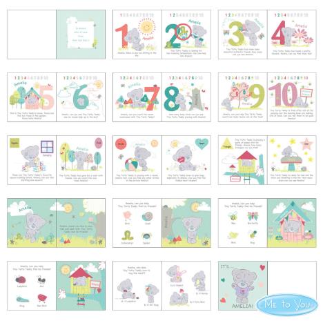 Personalised Tiny Tatty Teddy Learning Adventure Book Extra Image 3